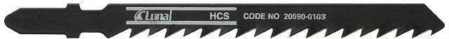 Actual product image Shots Jigsaw Blade HCS with fixed teeth for wood, 75 mm, 5 pcs - 20590-0707