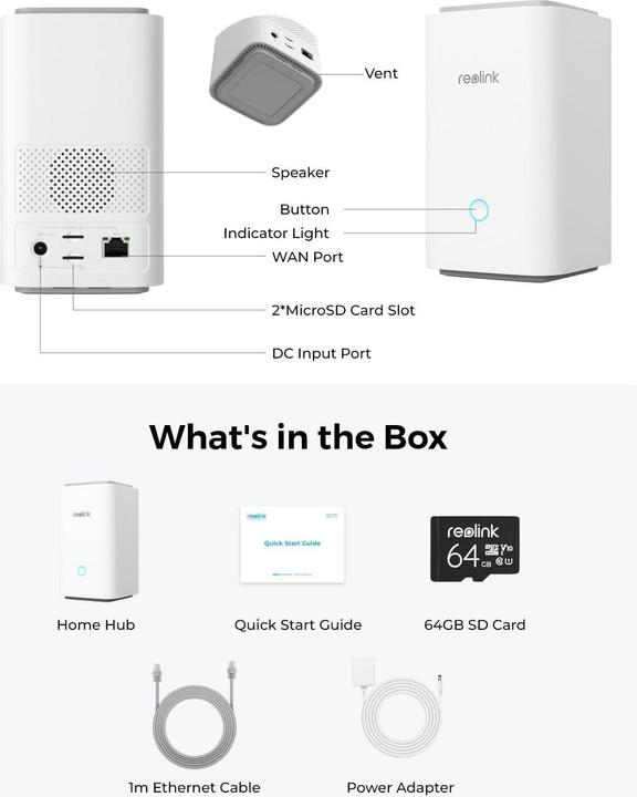 Actual product image Reolink Home Hub 1 (Network Video Recorder (NVR))