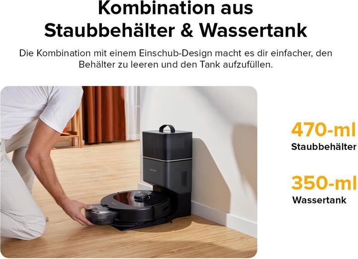 Actual product image Roborock Q8 Max+ (Vacuum mopping robot)