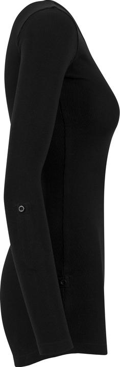 Immagine prodotto Urban Classics Tee lunga da donna con tasca a coste e risvolto (XS)