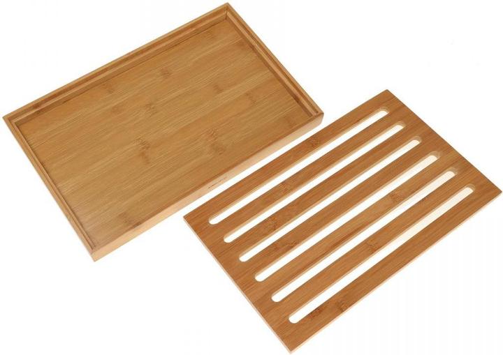 Produktbild Kinghoff BREAD Cutting board with tray 37 x 23cm KH-1217