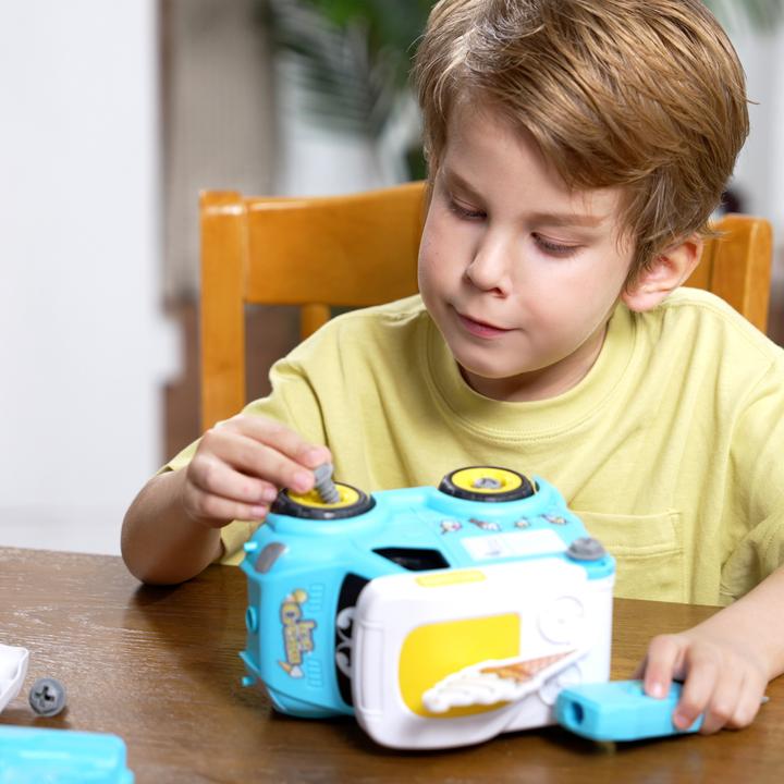 Actual product image Silverlit Tooko Build My Ice Cream Truck