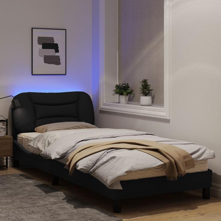 Image du produit VidaXL Cadre de lit avec tissu LED (80 x 200 cm)