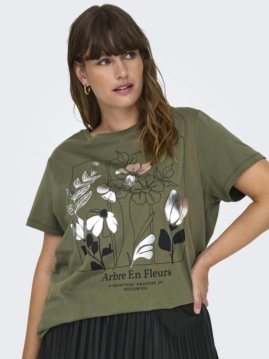 Produktbild Only Normal geschnitten Rundhals T-Shirt T-shirt (M)