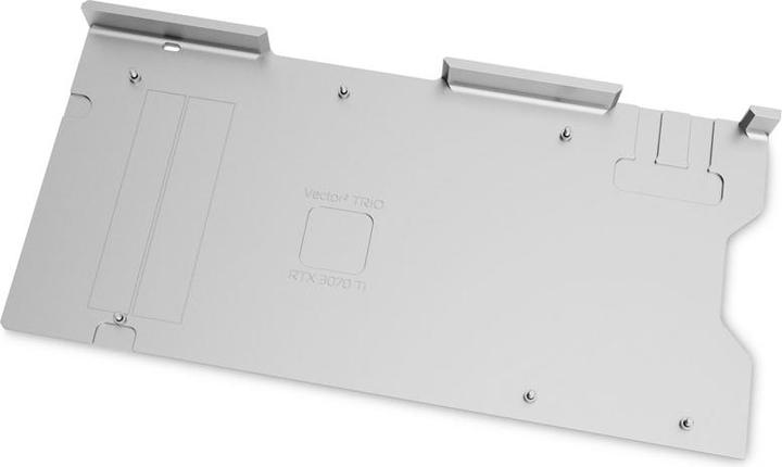 Image du produit EKWB EK-Quantum Vector² Trio RTX 3070 Ti Plaque arrière - Nickel