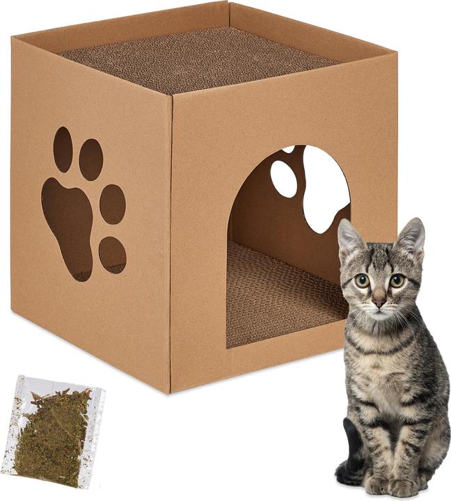 Actual product image Relaxdays Cat house (Cat)