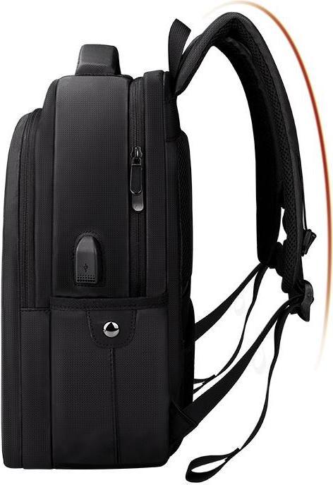 Actual product image Sponge 15 "( 38 cm) All Black backpack, 15.4" with USB connection, black