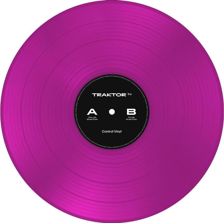 Actual product image Native Digital Vinyl System Traktor Control Vinyl