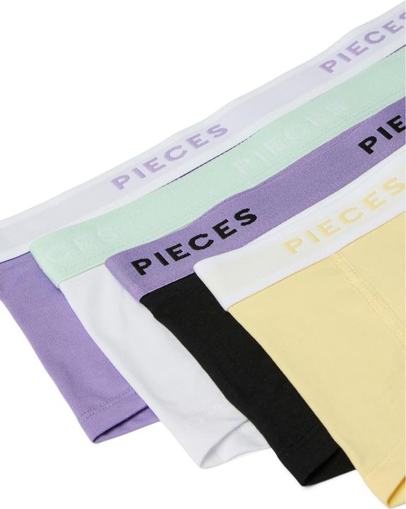 Produktbild Pieces Pclogo Lady 4 Pack Solid Noos Bc (L, 4er Pack)