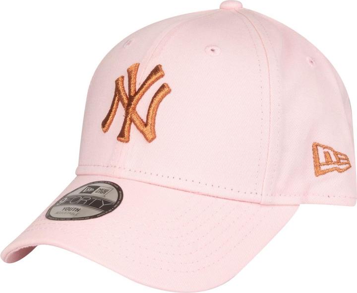 New Era Kinder 9Forty Cap - New York Yankees rose metallic (54, 55, 56)