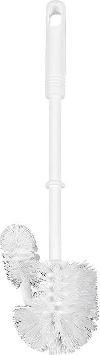 Rival Brosse WC blanche avec brosse de nettoyage des bords