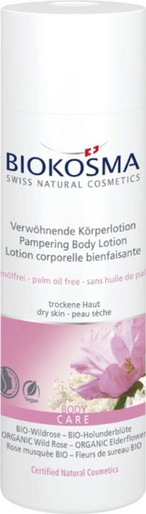 Produktbild Biokosma Körperlotion Wildrose Holunderblüten BIO Fl 200 ml (Körperlotion, 200 ml)