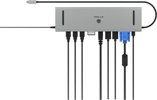 Produktbild Icy Box IB-DK2106a-CPD (USB-C, 7 Ports)