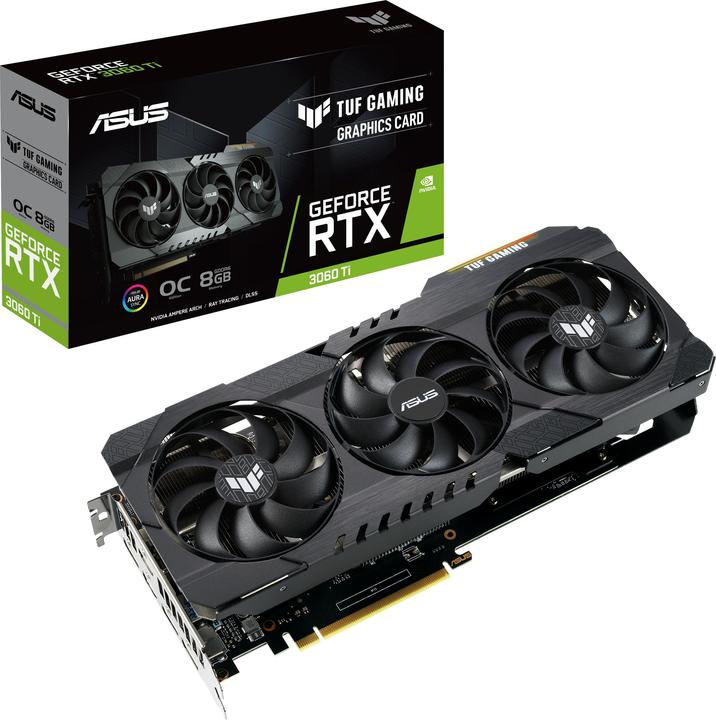 Produktbild ASUS GeForce TUF RTX 3060 Ti O8G-GAMING (8 GB)