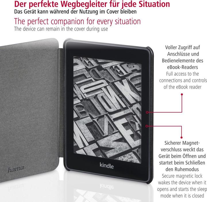 Produktbild Hama eBook-Case (Kindle Paperwhite 4)