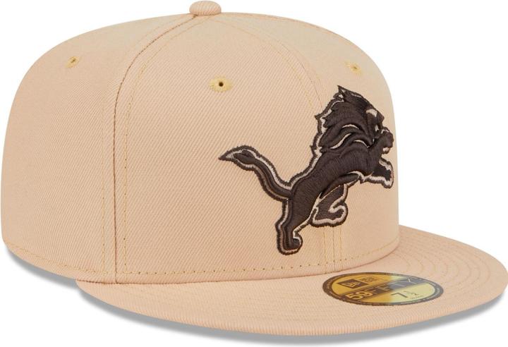 New Era 59Fifty Cap - CANDIED Detroit Lions camel - 7 1/4 (7 1/4)