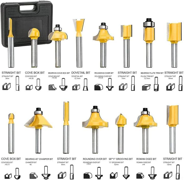 Produktbild Anesty Hartmetall Fräser-Set