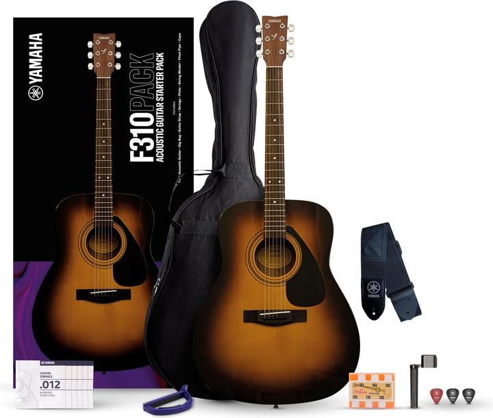 Produktbild Yamaha F310P II (Akustik Gitarre, Brückenmaterial: Rosewood, Material Gitarrentuner: Chrome, Fingerbrettmaterial: Rosewood, Gitarrensattelmaterial: Urea)