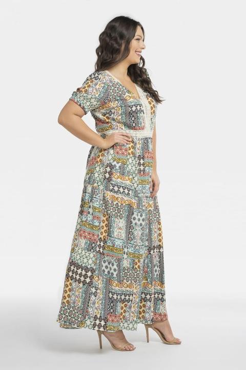 Actual product image Karko Plus-size dresses model (M)