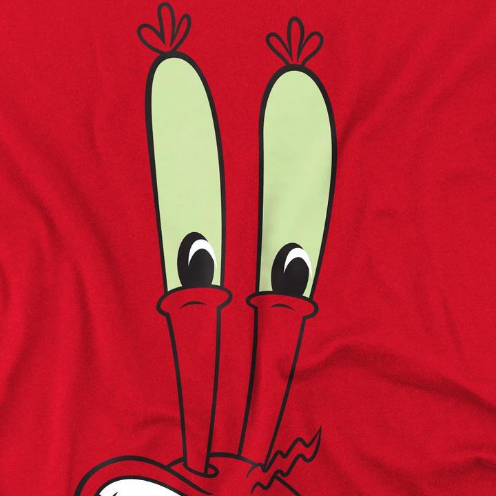 Immagine prodotto Spongebob Squarepants Smile Maglietta Mr Krabs Viso Uomo (4XL)