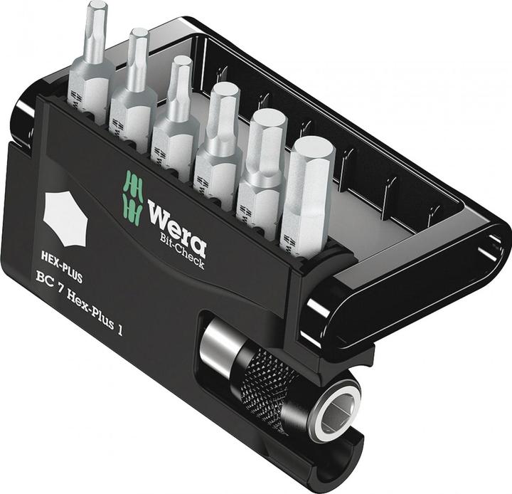 Actual product image Wera Bit-Check 7 Hex-Plus 1 (2, 3, 4, 5, 6 mm)