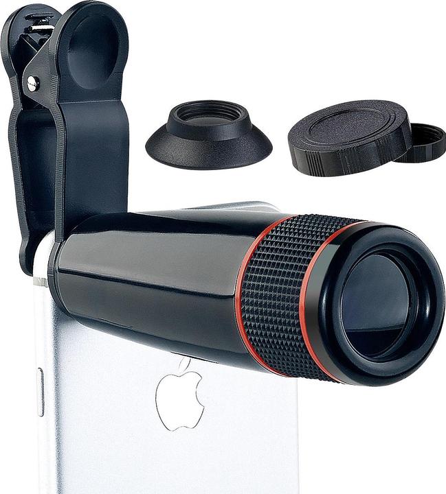 Produktbild Somikon Smartphone-Vorsatz-Tele-Objektiv