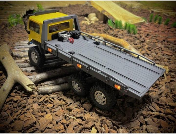 Actual product image Absima CR18P Tow Truck 6x6 Brushless 1:18 RC model truck electric crawler four-wheel drive