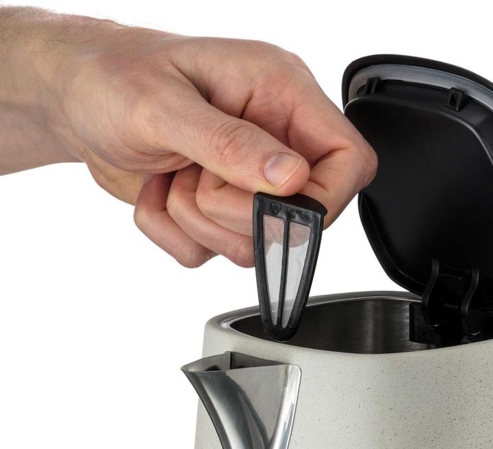 Produktbild Russell Hobbs Wasserkocher Luna Stone 1.7 l, Steingrau (1.70 l)