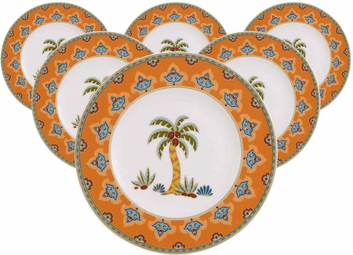 Actual product image Villeroy & Boch Multipack Samarkand Mandarin bread plate - 6 pieces (6 x, 16.40 cm)
