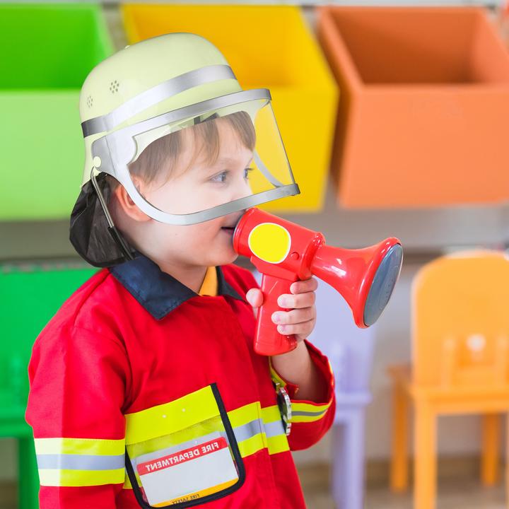Actual product image Relaxdays Fire helmet
