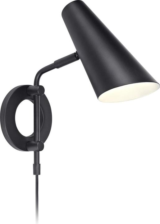 Markslöjd Wandleuchte Cal 1L Schwarz (E14)