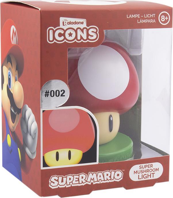 Image du produit Paladone Products Champignon d'allumage de la lampe Super Mario