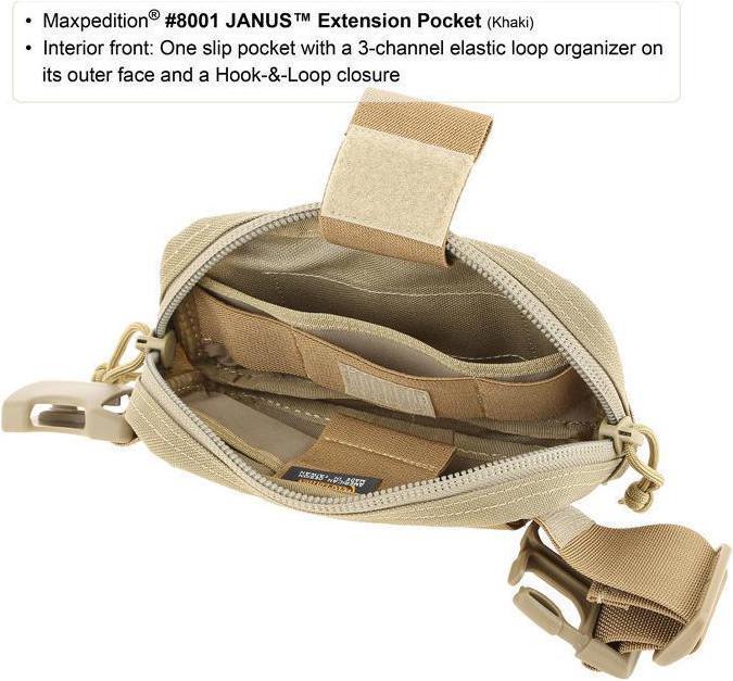 Produktbild Maxpedition JANUS Extension Pocket
