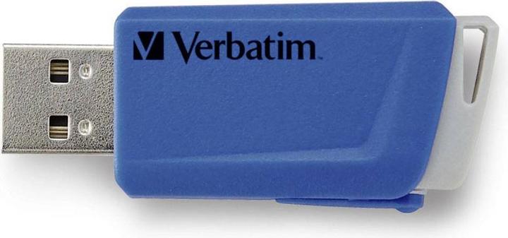 Actual product image Verbatim USB flash drive 2x 32GB 3.2 Store'n Click Gen1 red/blue external retail (32 GB, USB-A)