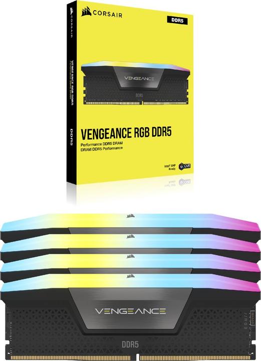 Productafbeelding Corsair Vengeance (4 x 48GB, 5200 MHz, DDR5 RAM, DIMM 288 pin)