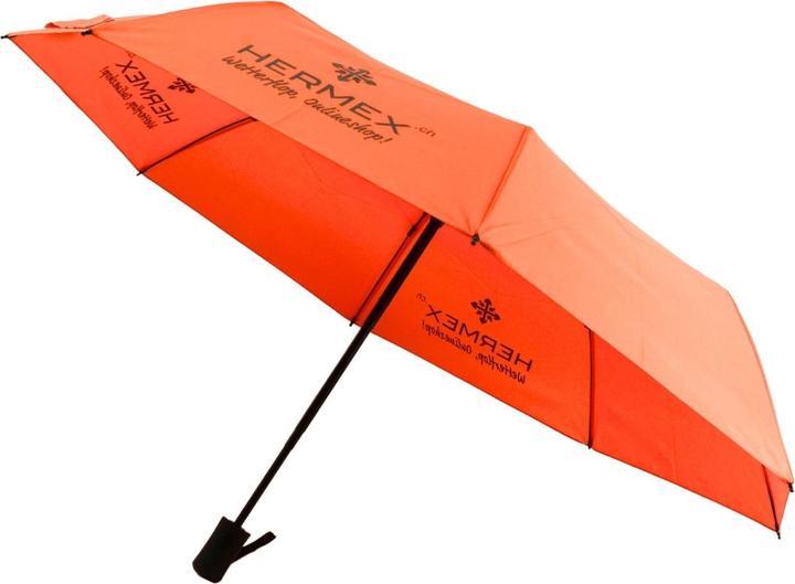 Hermex Regenschirm Reise-Schirm faltbarer Regenschirm