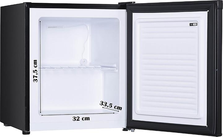 Produktbild Primo PR148DV Mini Vriezer - Diepvries Klein - Vrijstaand - 33L - D - Zwart (Freistehend, 33 l)
