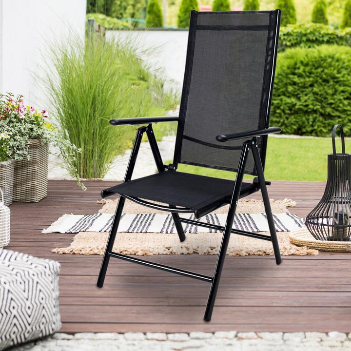 Actual product image Casaria Set of 2 garden chairs