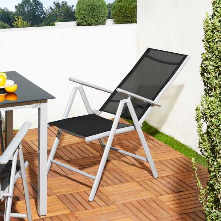 Actual product image Casaria Set of 2 garden chairs