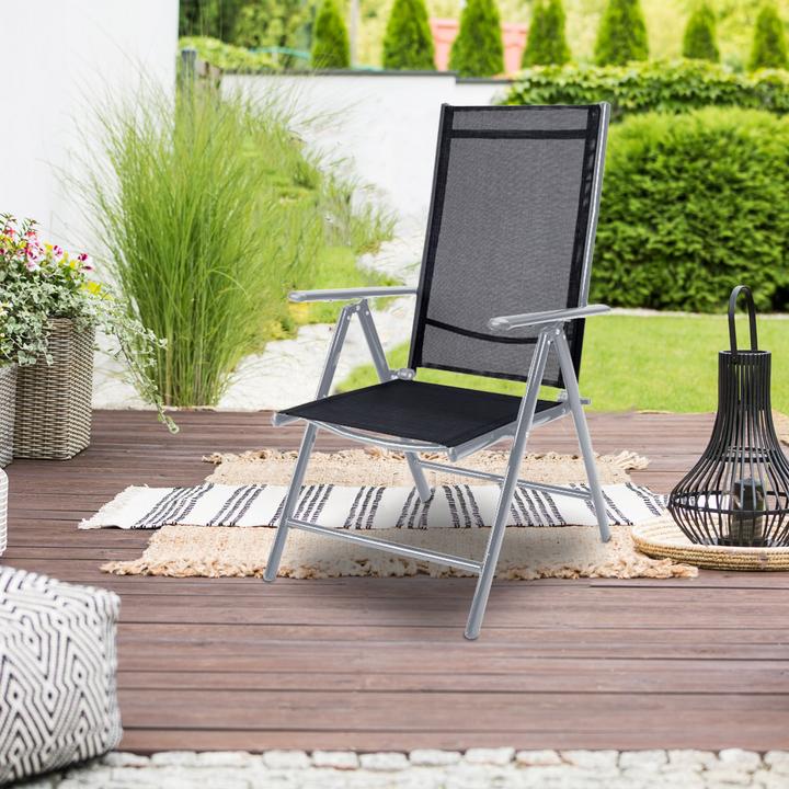 Actual product image Casaria Set of 2 garden chairs