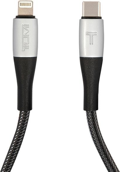 Image du produit Tumi TUCCSMFI câble USB-C - Lightning 1.5m Fast Charging czarny/black (1.50 m, USB 3.2 Gen 1)