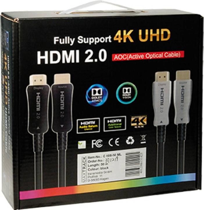 Produktbild Transmedia HDMI (Typ A) — HDMI (Typ A) (50 m, HDMI)