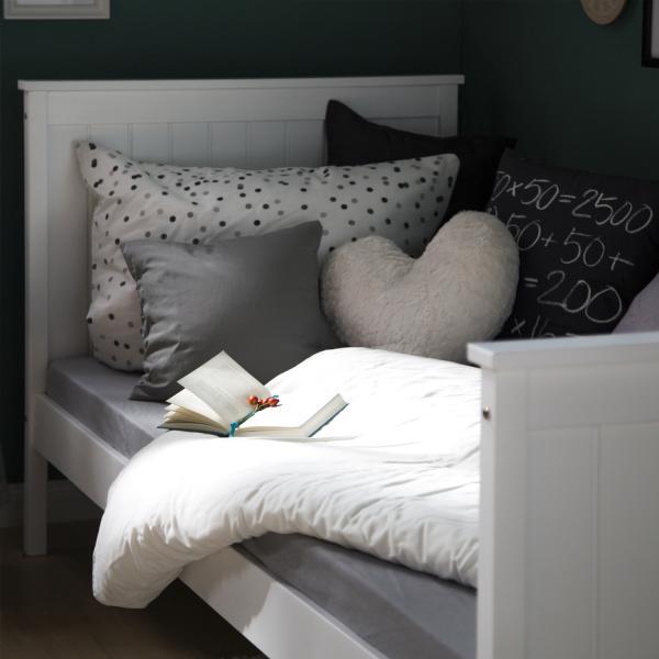 Image du produit Homestyle4u Lit de jeune Lit simple Lit en bois Lit de jour (90 x 200 cm)