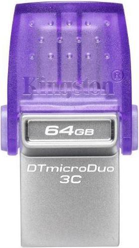 Produktbild Kingston "Data Traveler MicroDuo 3C G3" 64 GB USB-A (64 GB, USB-A, USB-C)