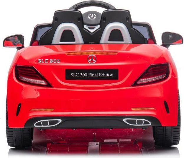 Produktbild Lean Toys Double electric car for children Mercedes SLC 300, red