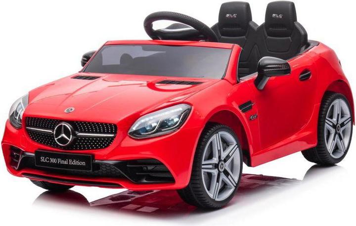 Produktbild Lean Toys Double electric car for children Mercedes SLC 300, red