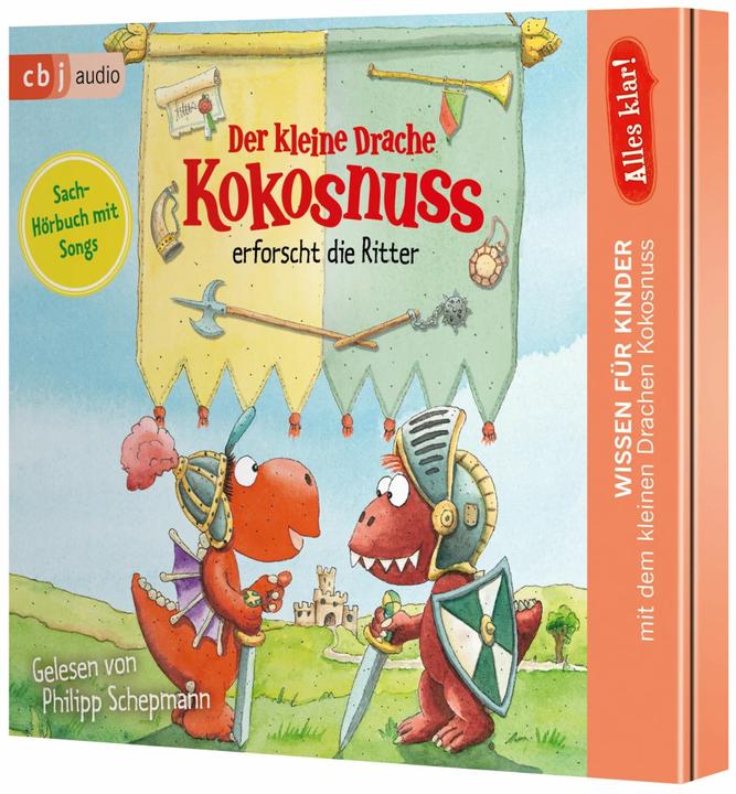 Image du produit Très bien! Le petit dragon coco explore les chevaliers (Ingo Siegner, Alfred Dieler, Philipp Schepmann, Allemand)