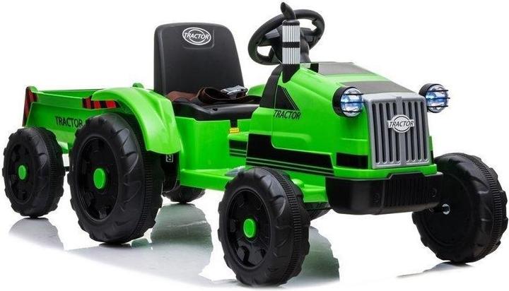 Productafbeelding Lean Toys Elektrische kindertractor met aanhanger CH9959 groen (12 V)