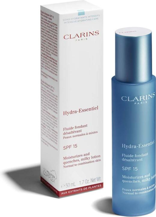 Actual product image Clarins Hydra-Essentiel - Fluide Fondant (50 ml, Face fluid, SPF 15)