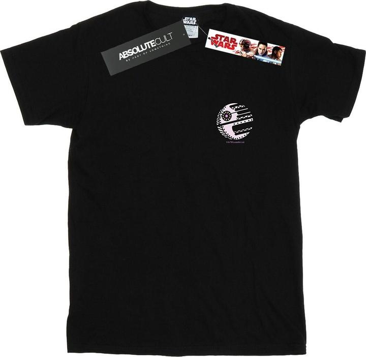 Star Wars Death Star Chest Print TShirt (L)